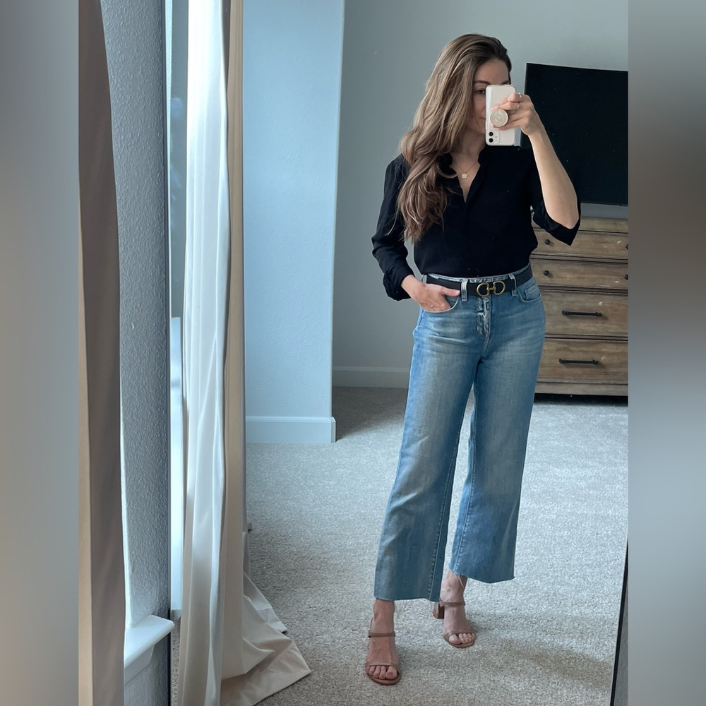 L'AGENCE Wanda High-Rise Flared Leg